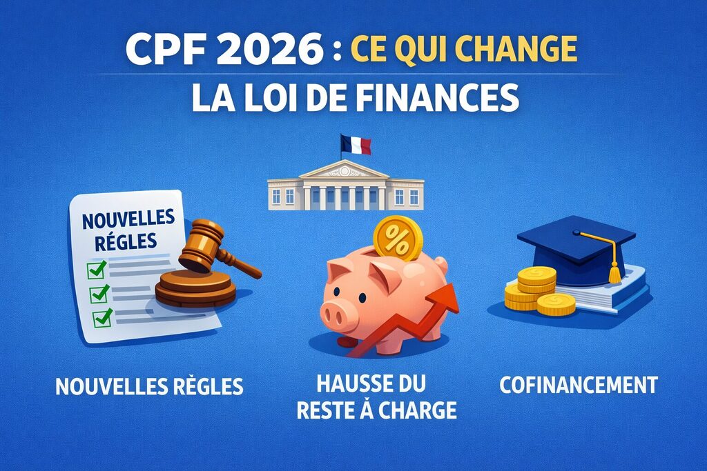 CPF 2026 Ce Qui Change avec la Loi de Finances